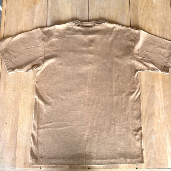 NWT Vintage Disneyland 1995 Grad Night Henley T-Shirt in Tan Men's Size S/M - Picture 8 of 10